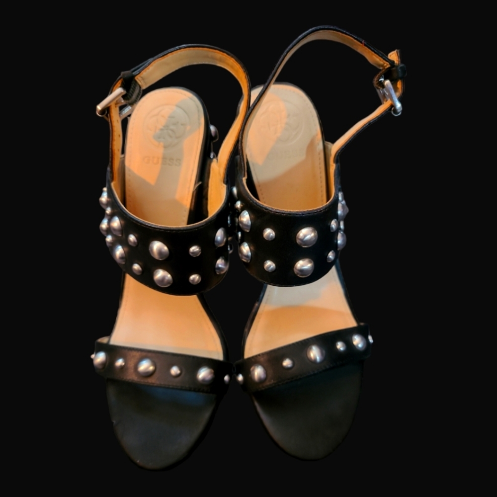 GUESS studded heels size 6.5